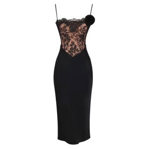 Nikita Floral Lace Overlay Corseted Midi Cocktail Dress
HOUSE OF CB